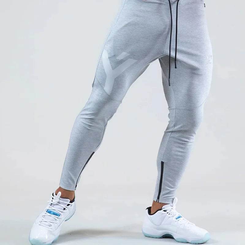 Buy Center Men's Breathable Trousers - Zipper Sports Pants for Fit - Buy Center UK