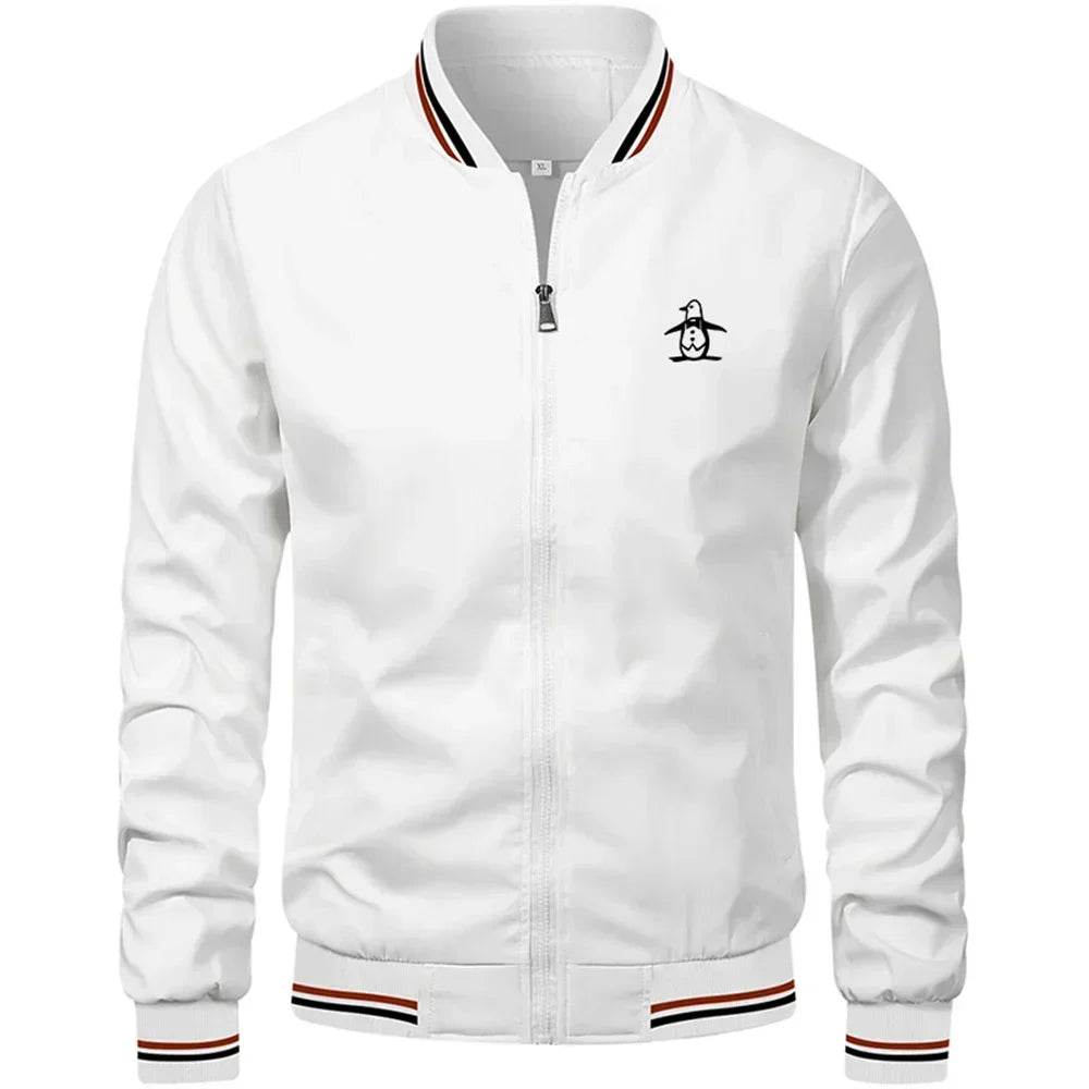 New Korean Men's Stand Up Collar Jacket - Stylish Zipper Sportswear - Buy Center UK