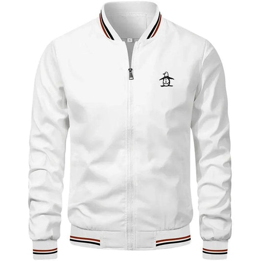 New Korean Men's Stand Up Collar Jacket - Stylish Zipper Sportswear - Buy Center UK