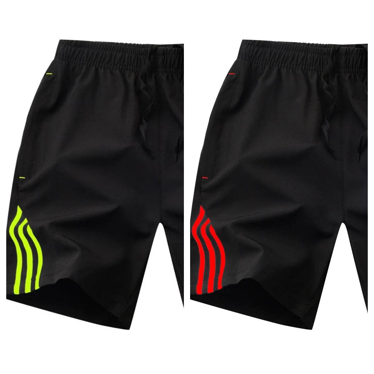 Buy Center Oversized Three Bar Shorts - Casual Beachwear for Men - Buy Center UK