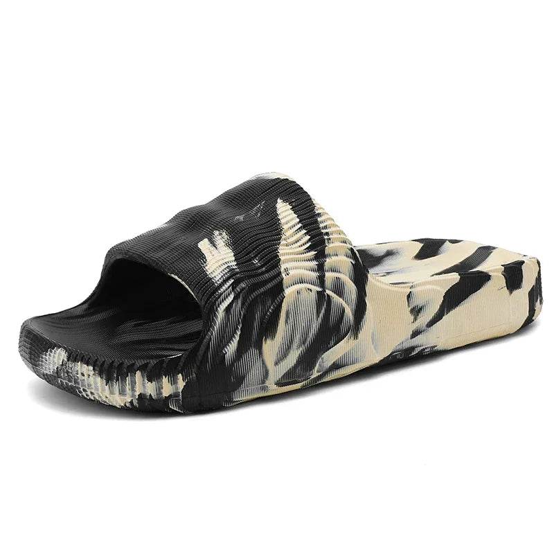 Buy Center Fashion Clogs - Comfortable Orange Summer Slippers for Men - Buy Center UK