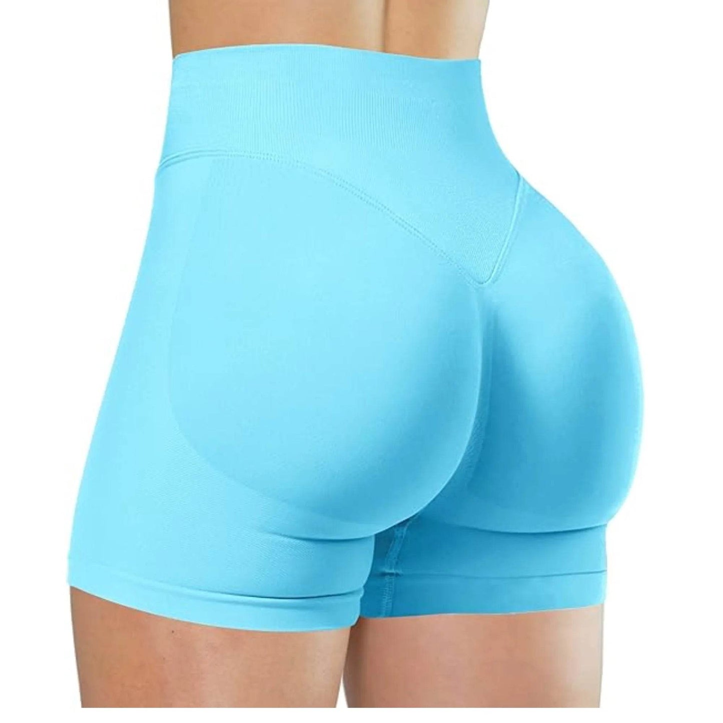 Buy Center Summer High Waisted Yoga Shorts - Sexy & Breathable Fit - Buy Center UK