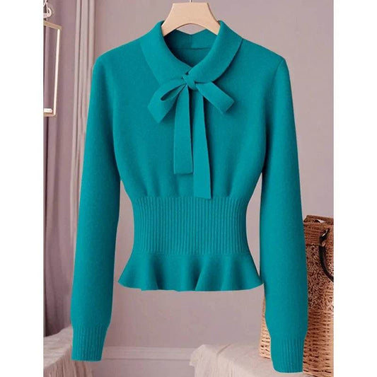 Buy Center Women's Korean Knitting Jumper - Comfortable Loose Pullover - Buy Center UK