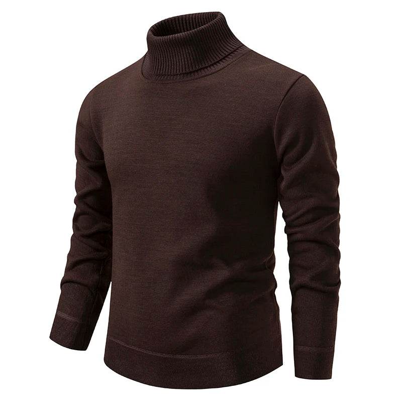 Buy Center Thick Men's Turtleneck Sweater - Cozy Slim Pullover - Buy Center UK