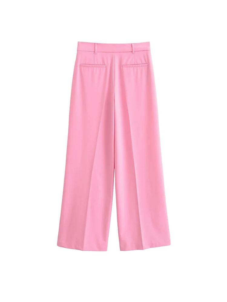 Elegant Women Summer Pant Suit Set - Blazer & Harem Pants - Buy Center UK