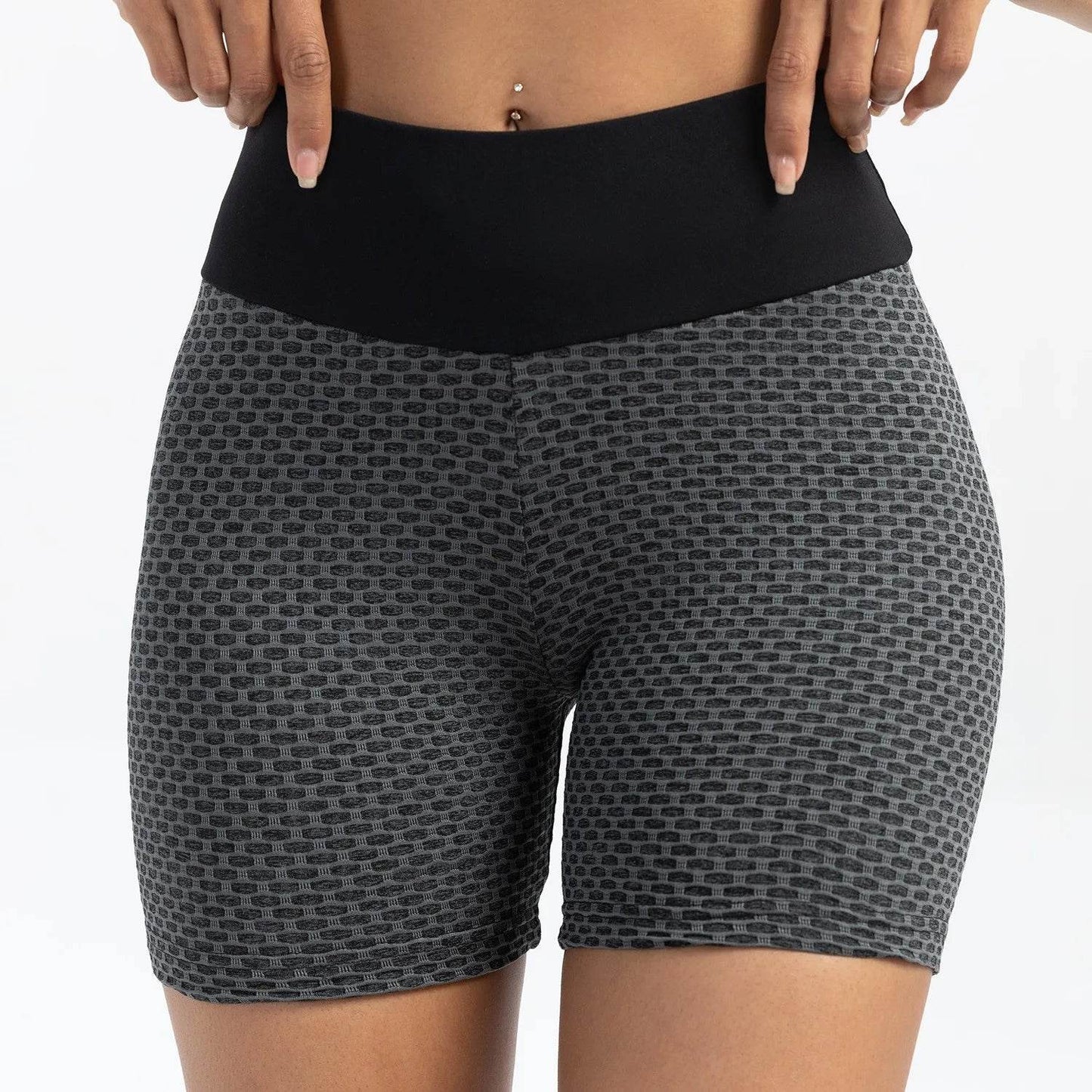 Buy Center Women's High Waist Yoga Shorts - Squat Proof & Quick Dry - Buy Center UK