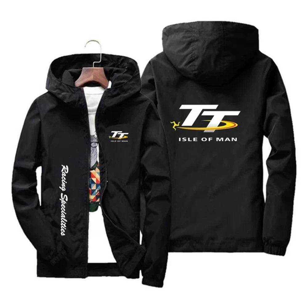 Buy Center Windproof Outdoor Jacket for Men - Quick-Drying, Zip Hoodie - Buy Center UK