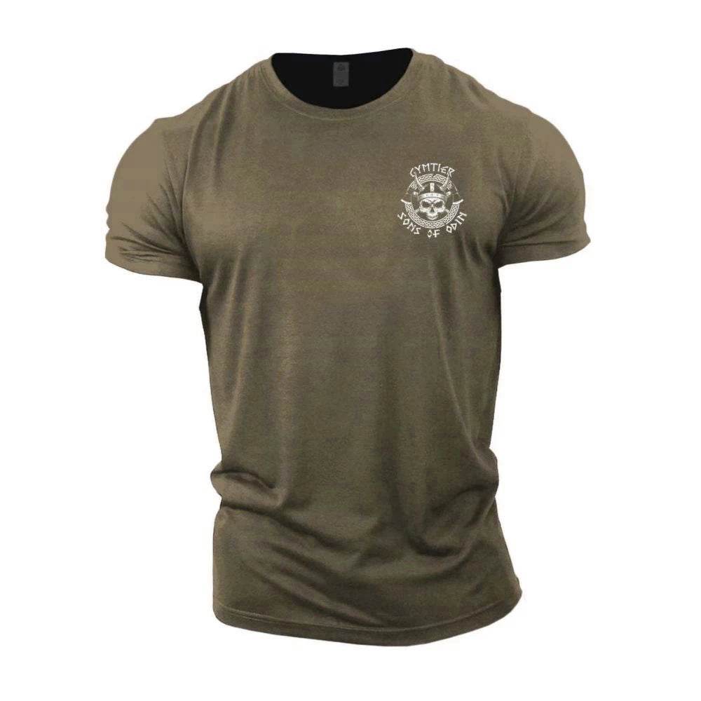 Summer Viking 3D Printed Men's T-shirt - Quick Dry & Casual Style - Buy Center UK