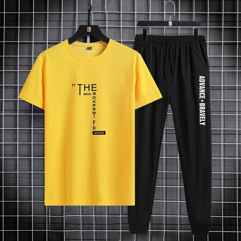 Buy Center Men's Trendy Sports Suit - Lightweight 2-Piece Set 2024 - Buy Center UK