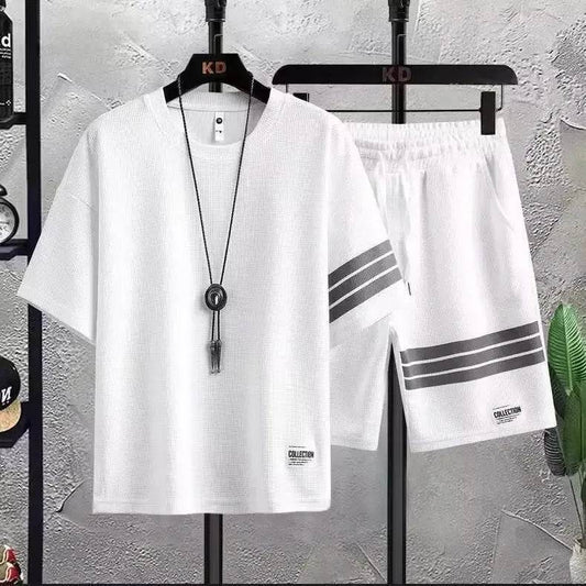 Buy Center Men's Sport Suit - Stylish Short Sleeves for Summer - Buy Center UK