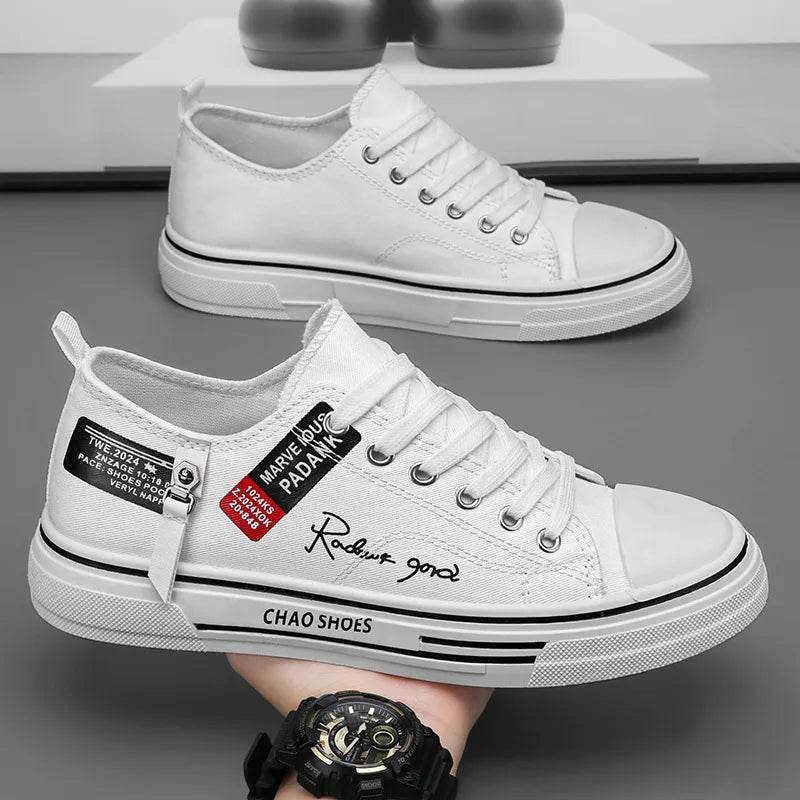 Buy Center Men's Casual Canvas Sneakers - Breathable & Lightweight - Buy Center UK