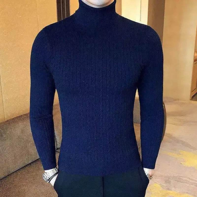 Buy Center Casual Vintage Wool Turtleneck Sweater - Oversize Fit 2024 - Buy Center UK