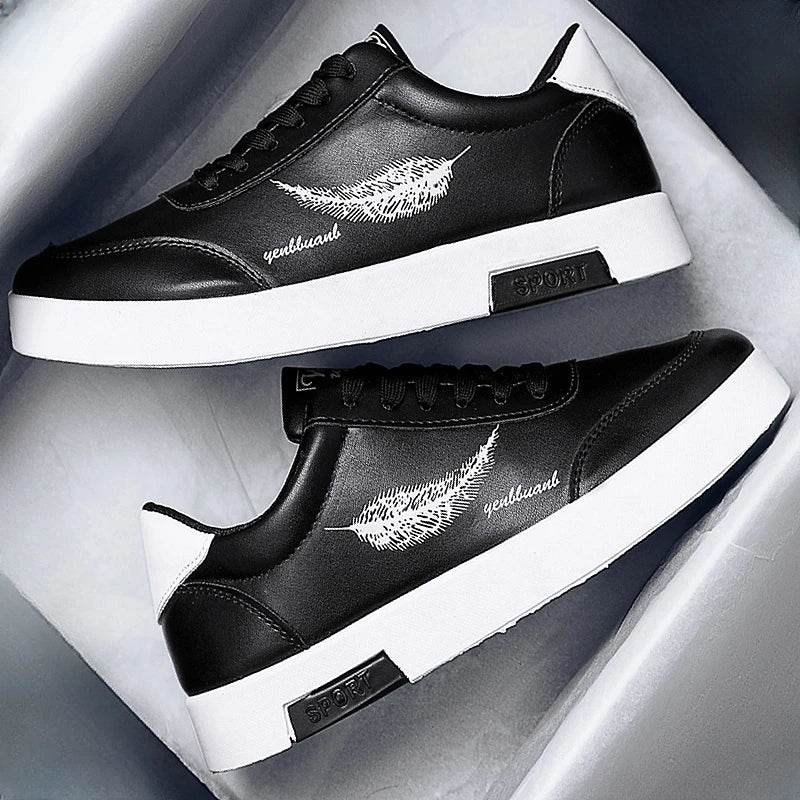 Buy Center Men's Small White Canvas Shoes - Breathable Casual Style - Buy Center UK