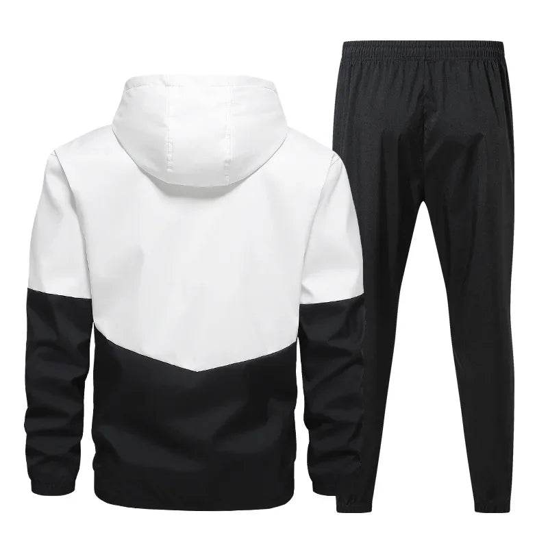 Buy Center 2025 Men's Hooded Tracksuit - Waterproof Casual Set - Buy Center UK