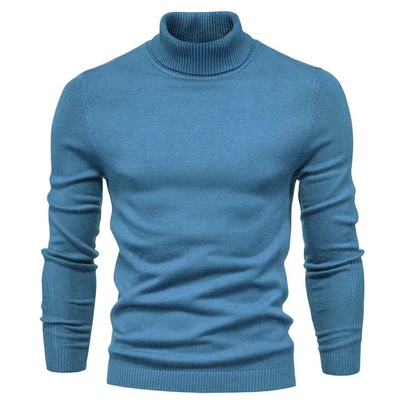 Buy Center Men’s Winter Turtleneck Sweater - Warm Slim Fit Casual - Buy Center UK
