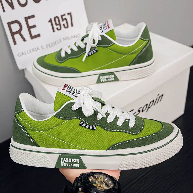 2025 Men's Breathable Skateboarding Shoes - Soft Casual Style, Trendy - Buy Center UK
