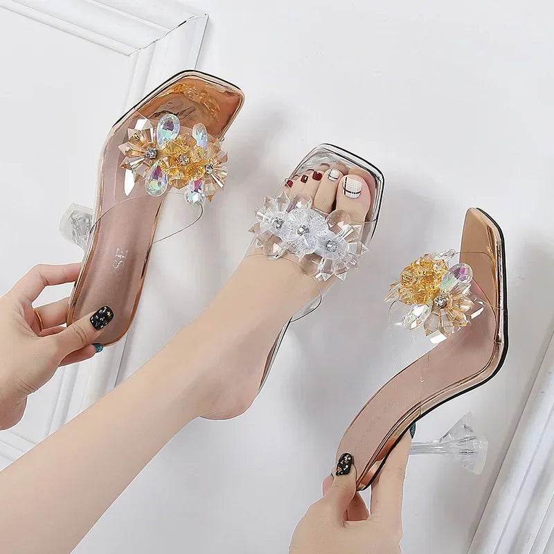 Buy Center Fashion Women Pumps - High Heels Crystal Summer Shoes - Buy Center UK