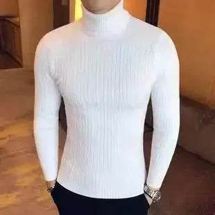 Buy Center Casual Vintage Wool Turtleneck Sweater - Oversize Fit 2024 - Buy Center UK