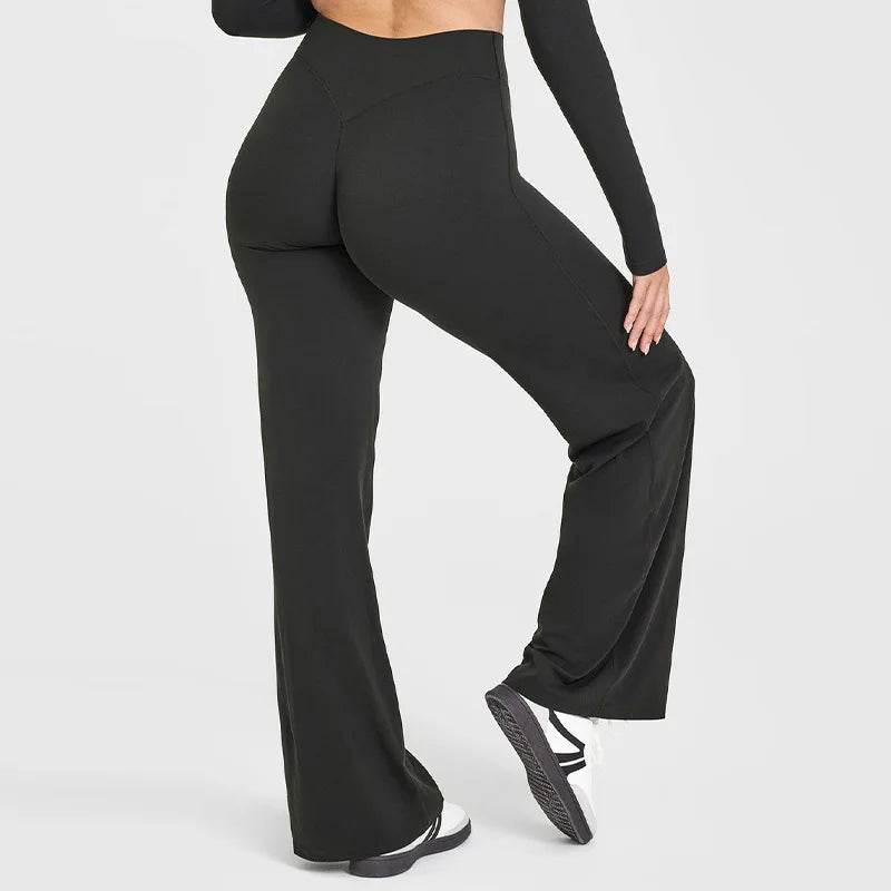 Buy Center Women's High Waist Fitness Trousers - Breathable Yoga Pants - Buy Center UK