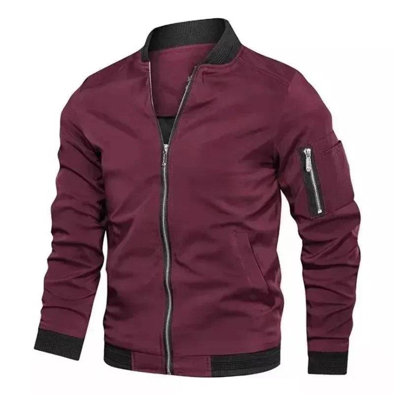Buy Center Men's Windproof Cycling Jacket - Lightweight Casual Coat - Buy Center UK