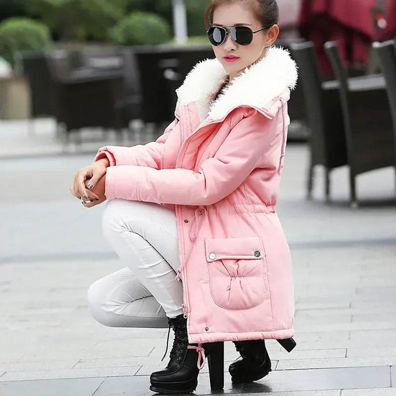 Buy Center Women’s Winter Down Jacket - Slim Fit & Hooded Style - Buy Center UK