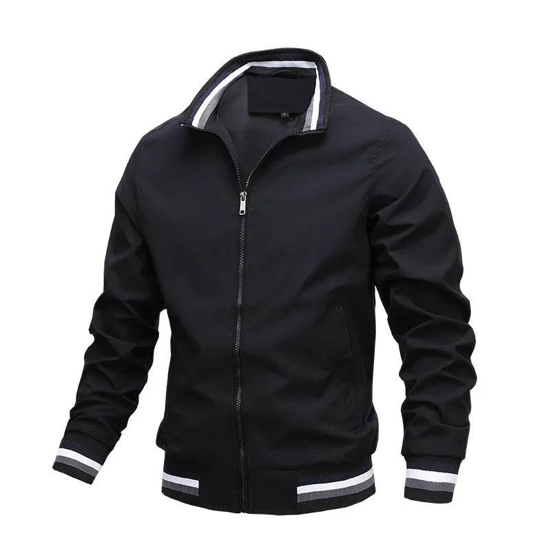 Buy Center Men's Waterproof Windbreaker Jacket - Casual Spring Style - Buy Center UK