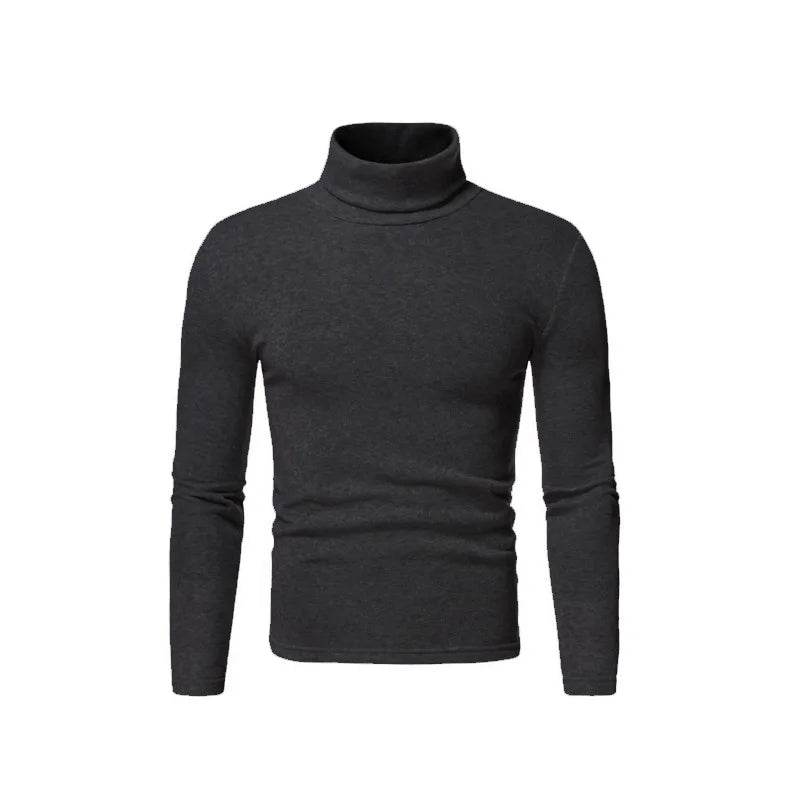Buy Center Men's Casual Slim Fit Turtleneck Pullover - Autumn Fashion - Buy Center UK