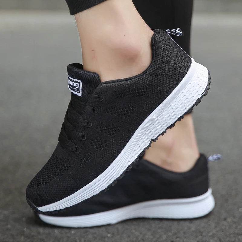 Buy Center Fashion Women Sneakers - Breathable Mesh, Stylish Comfort - Buy Center UK