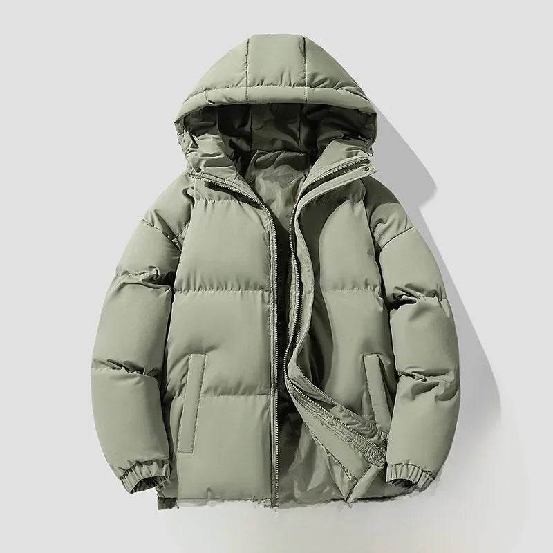 Buy Center Autumn/Winter Puffer Jacket - Thickened Hooded Coat - Buy Center UK