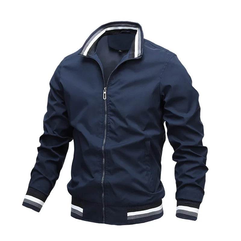 Buy Center Men's Fashionable Windbreaker Jacket - Waterproof & Stylish - Buy Center UK