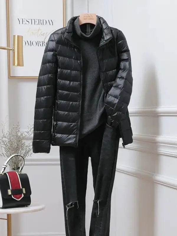 Buy Center Women’s Ultralight Down Jacket - Windproof & Slim Fit - Buy Center UK