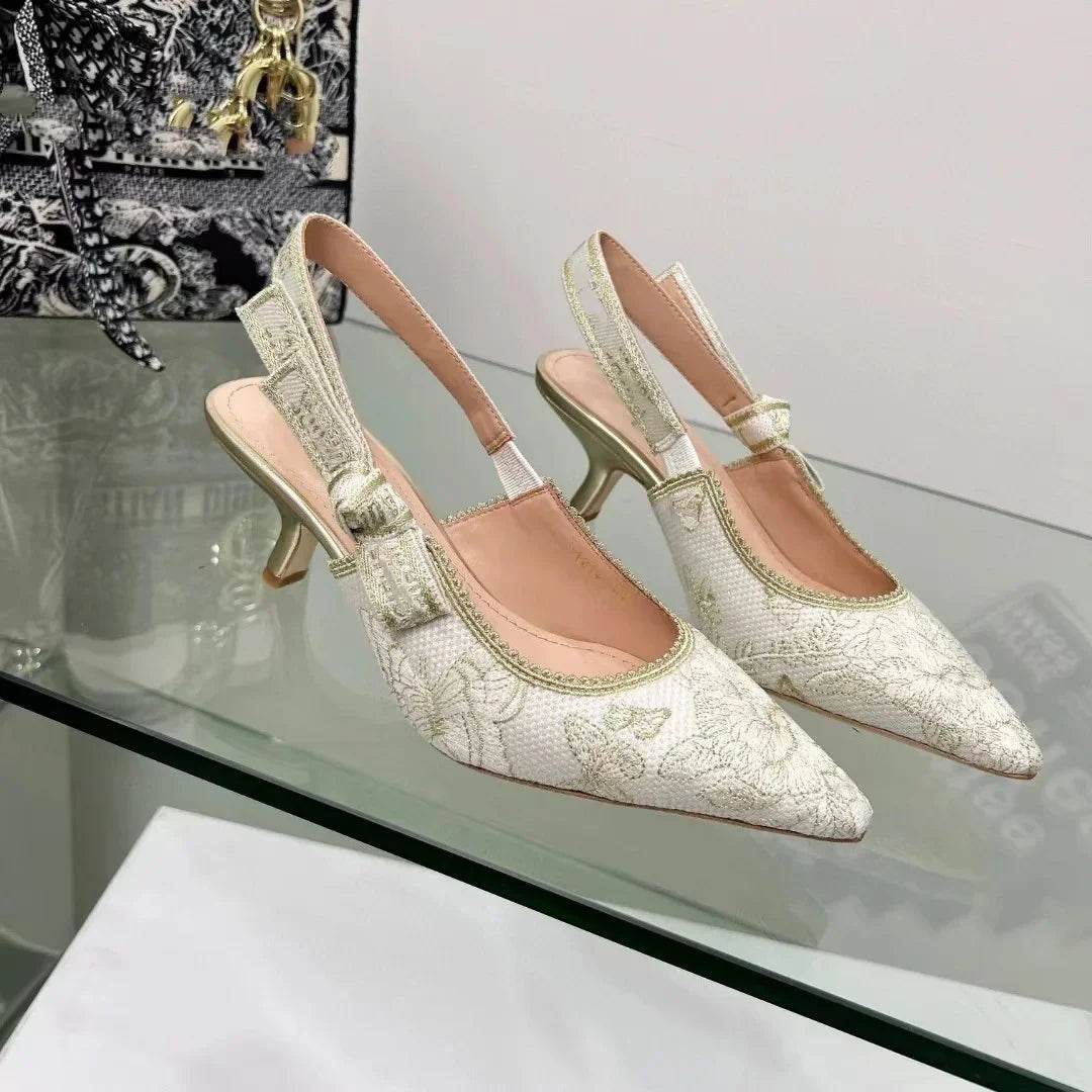 Trendy Fairy Tale Lace Mesh High Heels - Buy Center Women's Sandals - Buy Center UK