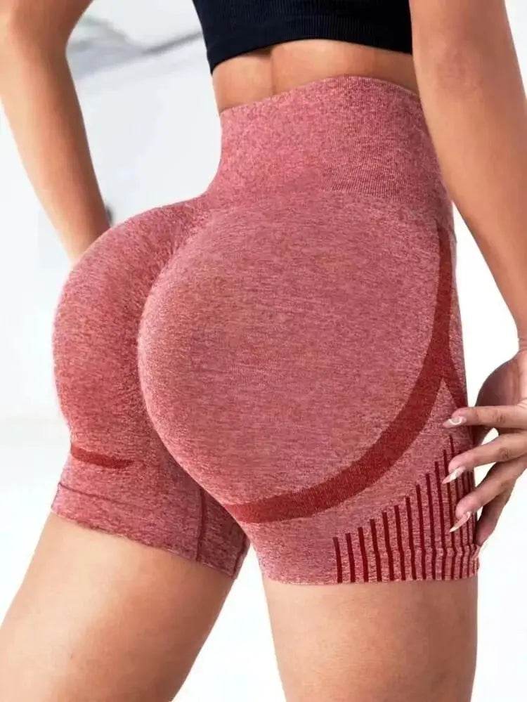 Buy Center Women's High Waist Yoga Shorts - Lift Butt & Workout Comfort - Buy Center UK