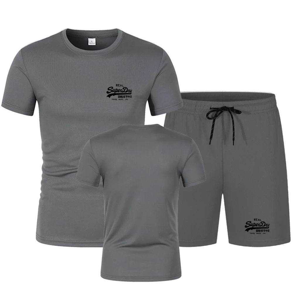Buy Center Summer Men's Fitness Mesh Suit - Fast Drying & Breathable - Buy Center UK