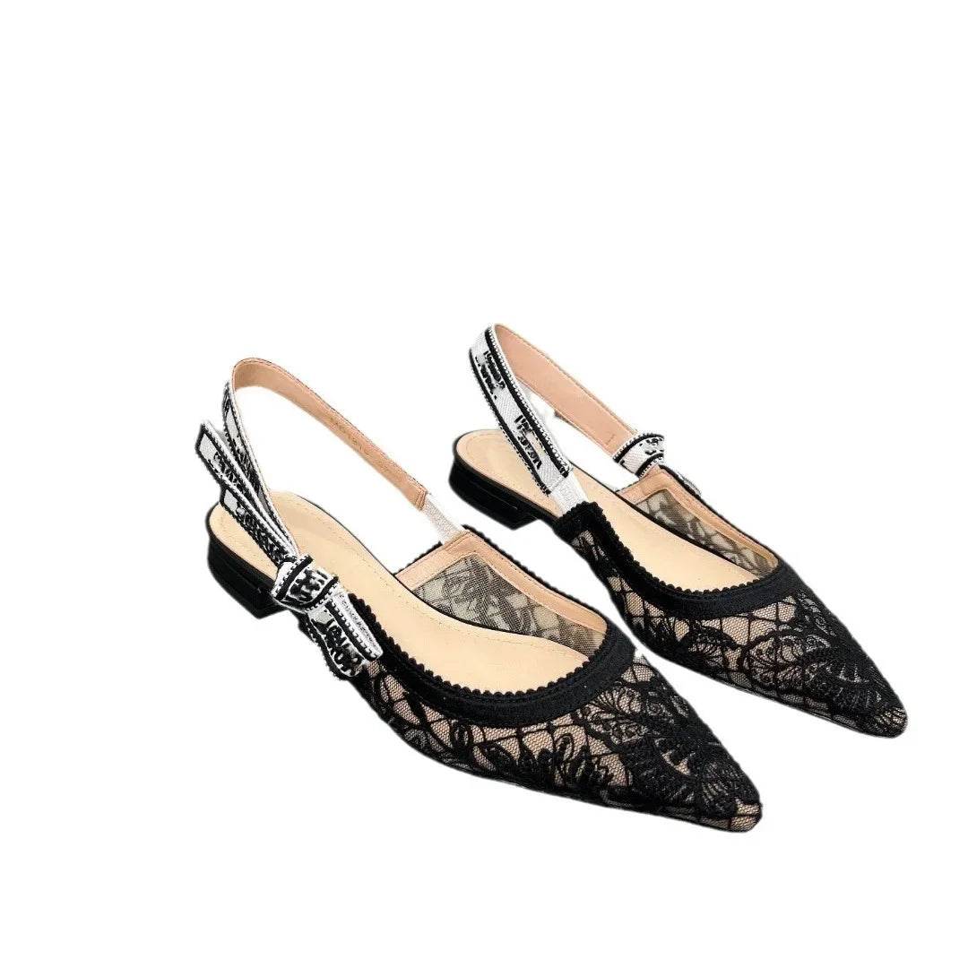 Trendy Fairy Tale Lace Mesh High Heels - Buy Center Women's Sandals - Buy Center UK