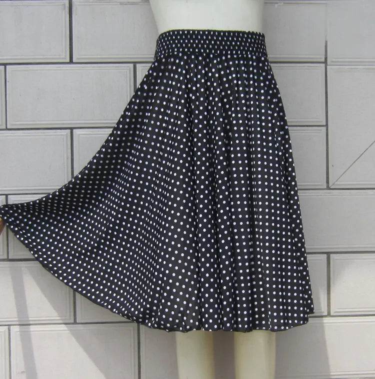 Buy Center Summer Ice Silk Skirt - Floral Design for Women - Buy Center UK