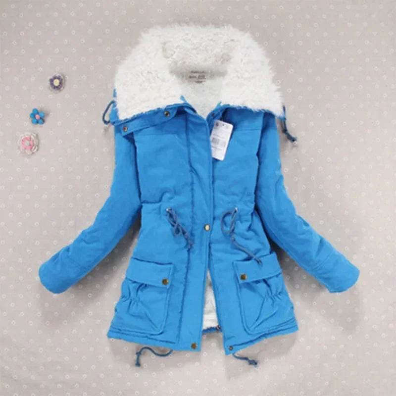Buy Center Women’s Winter Down Jacket - Slim Fit & Hooded Style - Buy Center UK