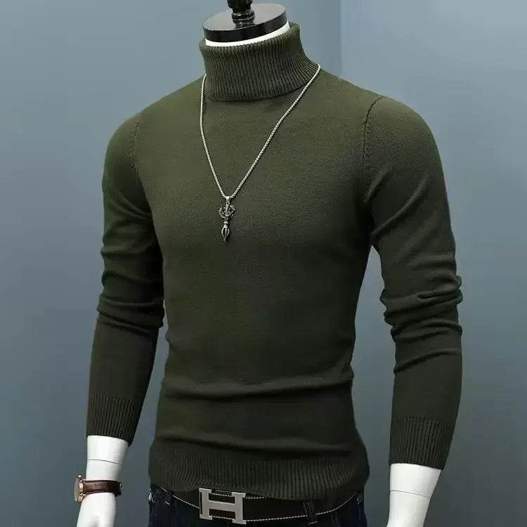 Buy Center Men’s Cashmere Half Turtleneck Sweater - Warm & Stylish - Buy Center UK