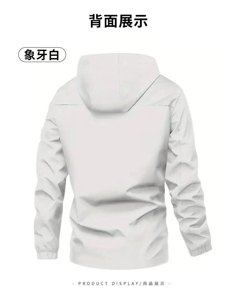 Buy Center Men's Waterproof Fleece Coat - Windproof & Stylish Hoodie - Buy Center UK