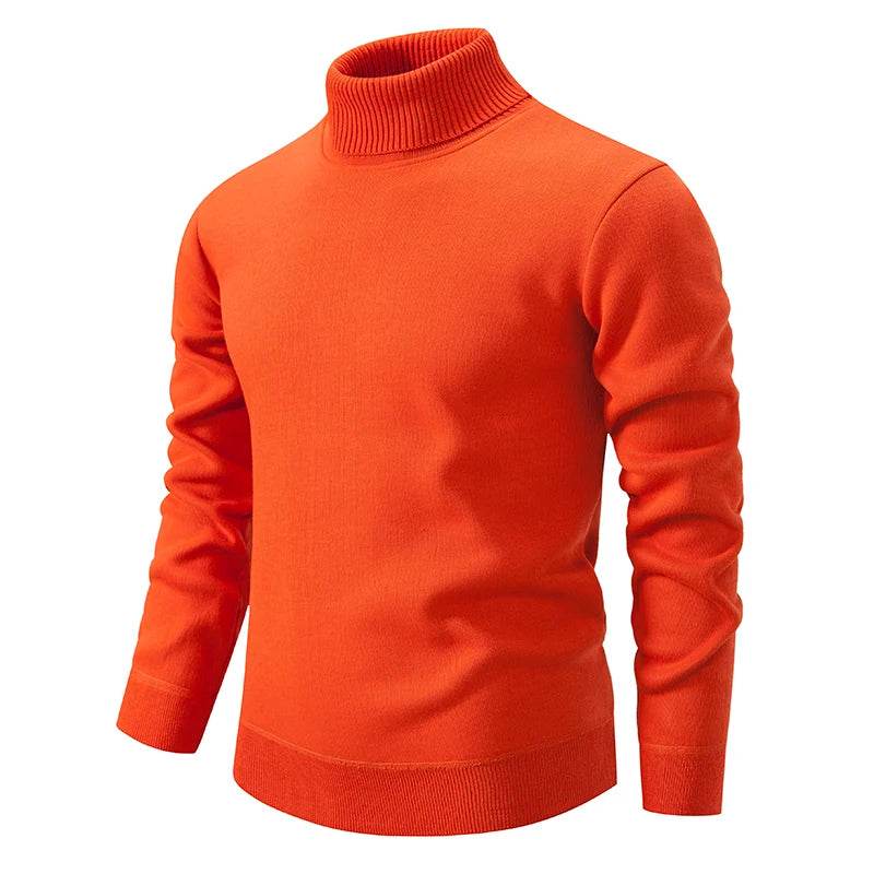 Buy Center Thick Men's Turtleneck Sweater - Cozy Slim Pullover - Buy Center UK