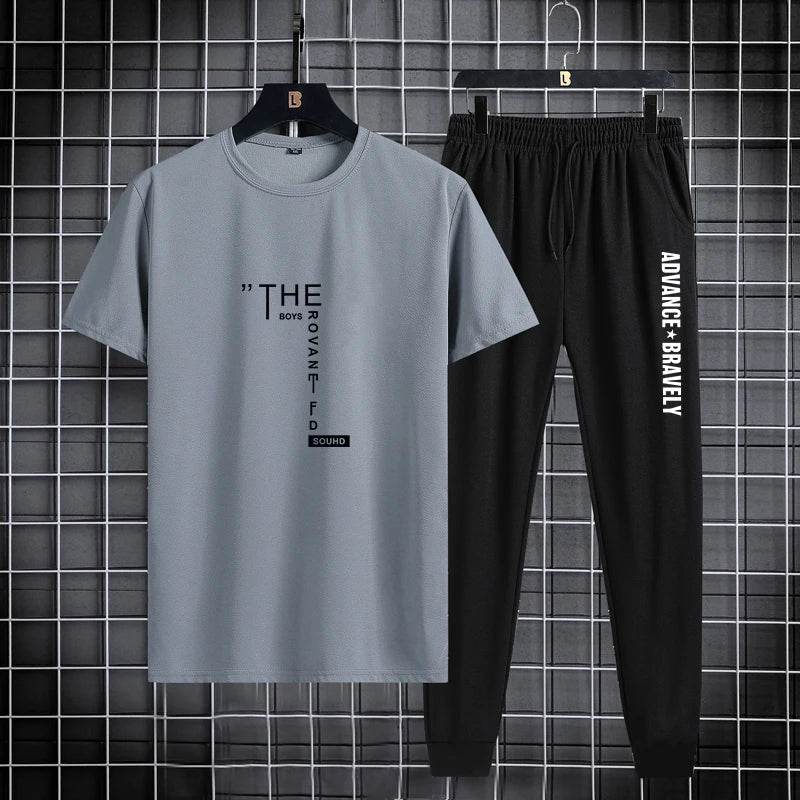Buy Center Men's Trendy Sports Suit - Lightweight 2-Piece Set 2024 - Buy Center UK
