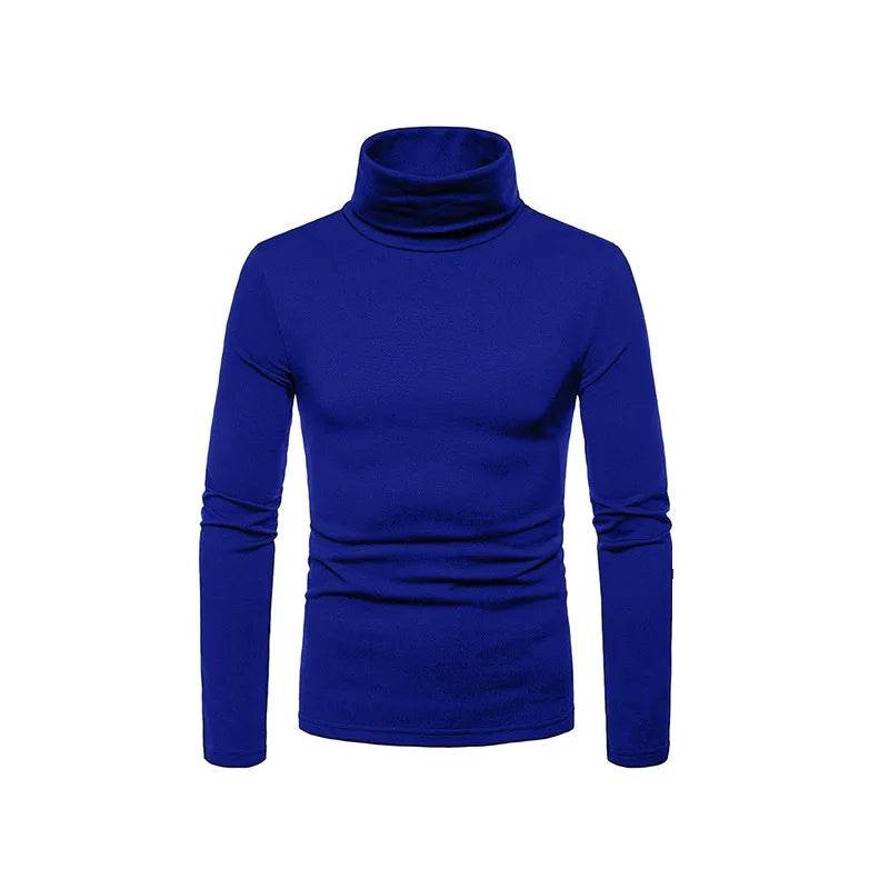 Buy Center Men's Casual Slim Fit Turtleneck Pullover - Autumn Fashion - Buy Center UK