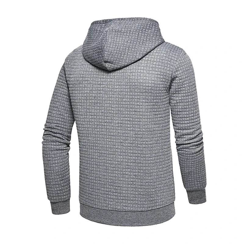 Buy Center Men's Hooded Pullover - Slim Fit Knit Sweater for Fall - Buy Center UK