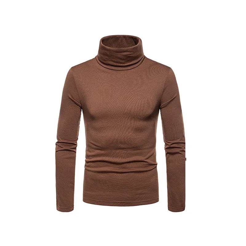 Buy Center Men's Casual Slim Fit Turtleneck Pullover - Autumn Fashion - Buy Center UK