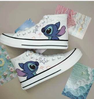 Buy Center Disney Stitch Lotso Cartoon Canvas Sneakers - Unisex Style - Buy Center UK