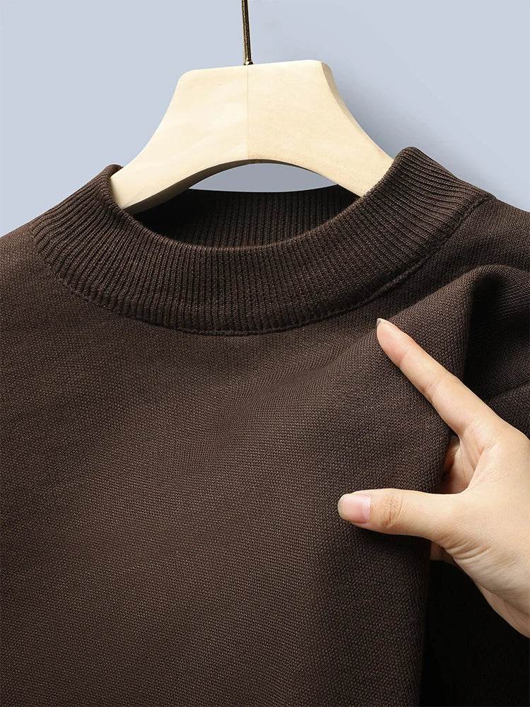Buy Center Thick Men's Turtleneck Sweater - Cozy Slim Pullover - Buy Center UK