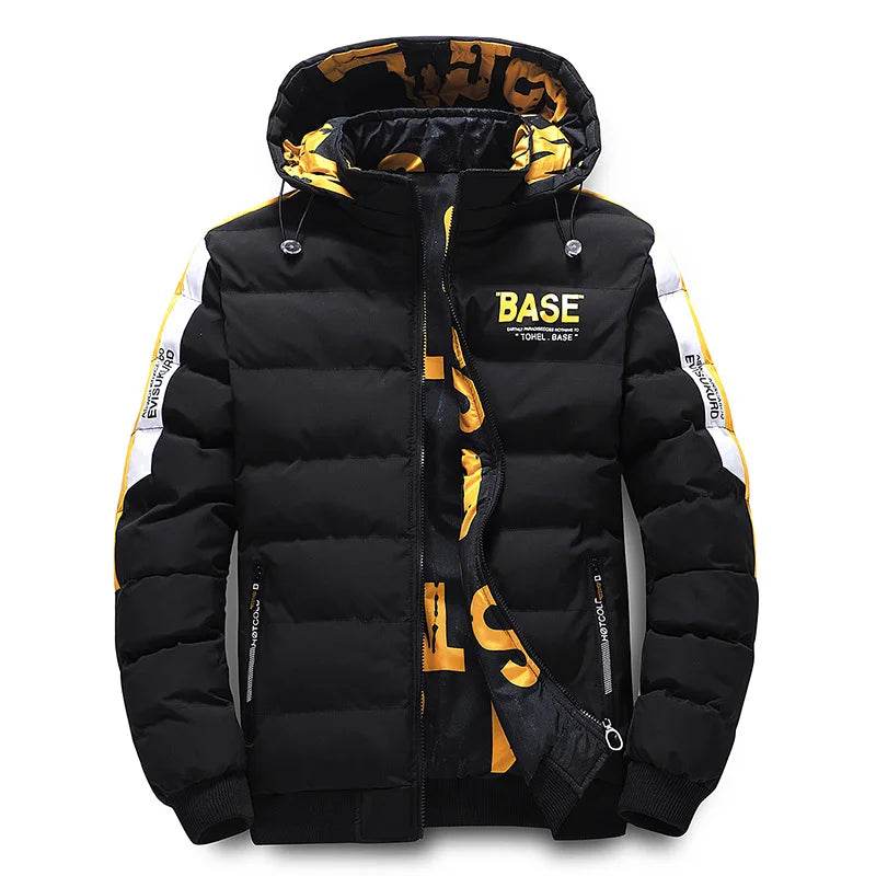 Buy Center Men’s Double-Sided Cotton Jacket - Warm & Thickened - Buy Center UK