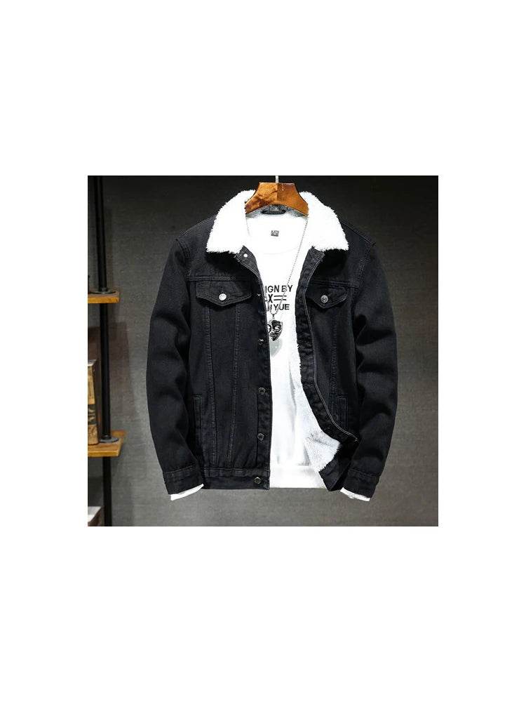 Buy Center Winter Denim Jacket - Thicker, Warm, Plus Size Men's Fashion - Buy Center UK