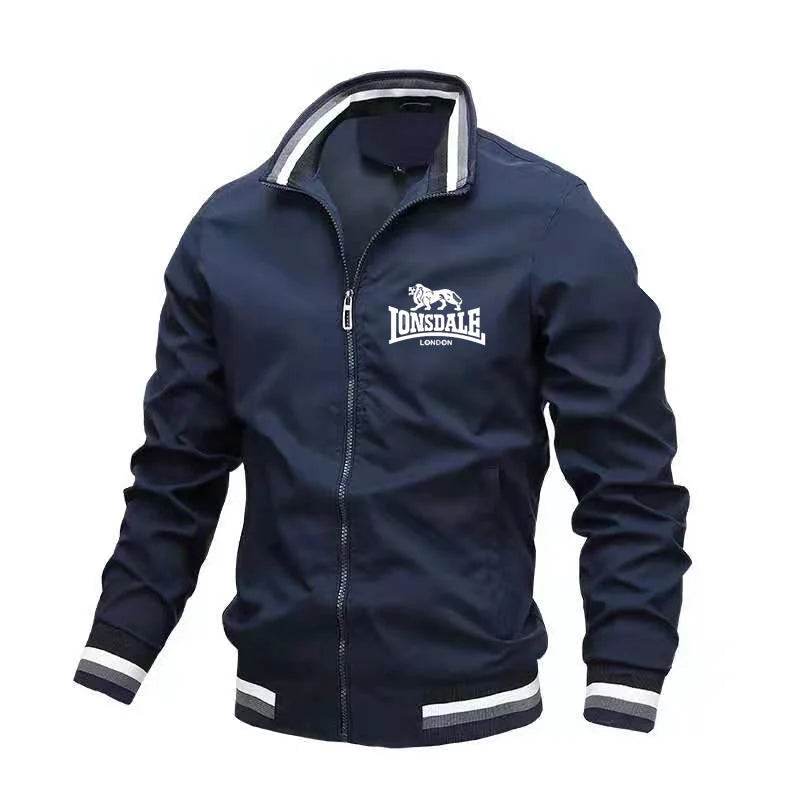 LONSDALE Men's Windbreaker Bomber Jacket - Stylish & Durable Design - Buy Center UK