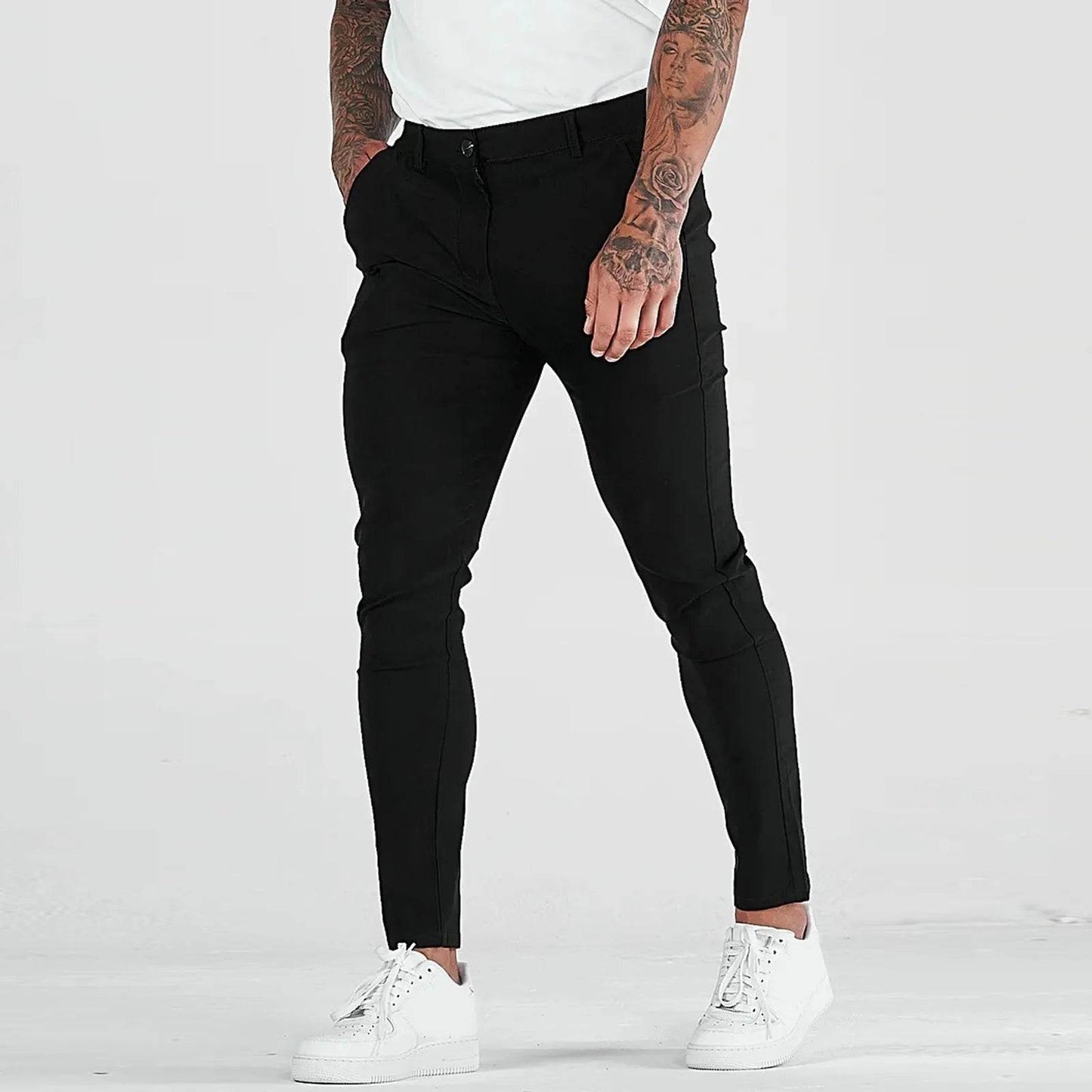 Buy Center Men’s Summer Casual Slacks - Slim Fit Outdoor Chinos - Buy Center UK